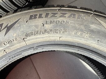 4ks Zimní pneumatiky 185/60R15 Bridgestone Blizzak - 3