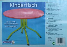Prodám dětský stolek a židličku - 3