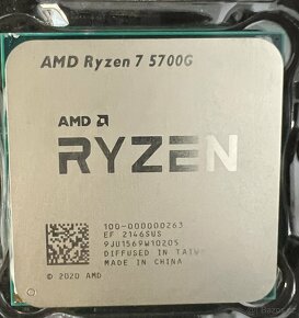 AMD Ryzen 7 5700G + chladič - 3