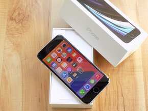 APPLE iPhone SE 2020 64GB White - ZÁRUKA - TOP STAV - 3