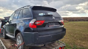 BMW X3 E83 2006- DVEŘE LP,PP,LZ, KUFROVÉ DVEŘE. - 3