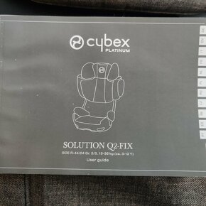 Dětská autosedačka Cybex Solution Q2-fix - 3