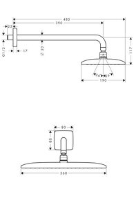 Hansgrohe Raindance    chrom 27376000 - 3