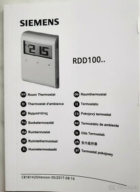 Prostorový termostat Siemens - 3