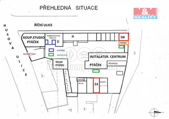 Pronájem skladu, 70 m², Louny, ul. Říční - 3