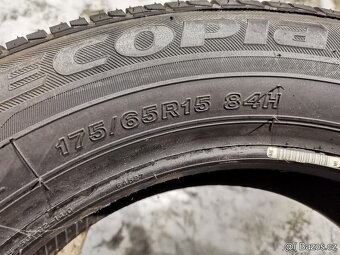 175/65/15 letni pneu BRIDGESTONE a DUNLOP 175/65 R15 - 3