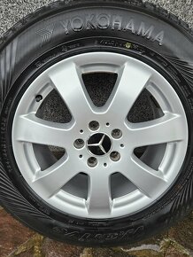 Mercedes Benz W164 Alu kola 7,5J x17H2 ET56 235/65 R17 - 3