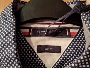 Pánská moderní košile s dl.rukávem Tommy Hilfiger vel.S - 3