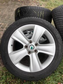 Zimní kola 5x112 Originál Škoda Yetti 17’. GOODYEAR Dobírka - 3