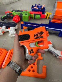 Prodám set zbraní NERF – skvělý stav, náboje v ceně - 3