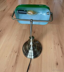 Bankéřská stolní lampa Lamp Gustaf E14 40W - 3