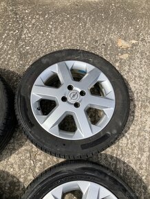 16" Originál Alu Sada OPEL - 4x100 - 205/50/16 vzorek 6mm - 3