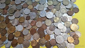 Hromada československých minci - přes 550 Ks č.4 - 3