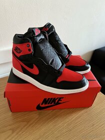 PRODÁNO Air Jordan 1 High OG "Satin Bred" - 3