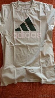 Pánské triko sv.zelené Adidas M - 3