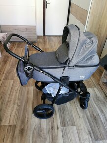 Kočárek Adamex Reggio dvojkombinace a autosedačka Cybex Aton - 3