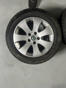 Prodám zimní sadu 205/55 r16 5x112 - 3