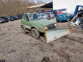 pluh frézu Special na zimu, nebo do lesa 4x4, malotraktor do - 3