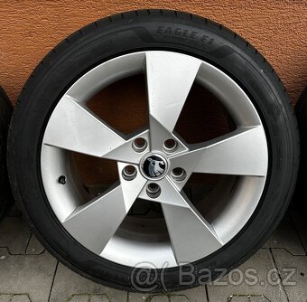 5x112 R17 7J ET49 Škoda + 225/45 R17 GoodYear (2024) - 3