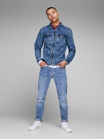 Nová Jack & Jones džínová bunda, velikost M - 3