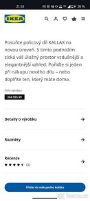 Ikea podnoží kallax 2ks - 3