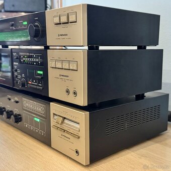 Pioneer sestava - tuner, kazeťák, zesilovač - 3