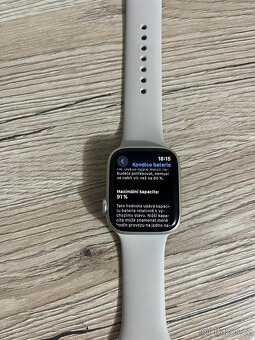 Chytré Hodinky - Apple Watch Series 7 45mm - Baterie 91% - 3