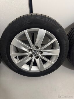 Alu kola 5x100 letní 185/60r15 - 3