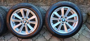 Originál alu BMW 5 F10, F11 5x120 225/55 R17 - 5,5mm - 3