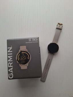 Chytré hodinky Garmin Venu 3S cream gold/french gray - 3