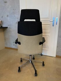 Kancelářská židle Olaf černo-písková - 3