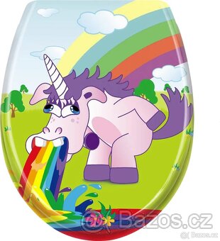 Unicorn záchodové prkénko - 3