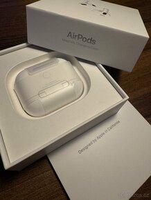 Apple AirPods 3. gen s MagSafe nabíjecím pouzdrem (záruka) - 3