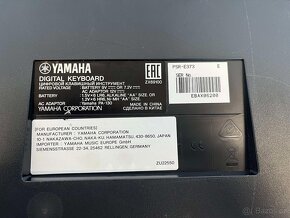 Klavesy Yamaha PSR-E373 - 3