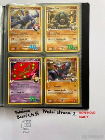 Kusové karty TCG Pokémon STARÉ 10-15LET (ORIGINÁL) - 3