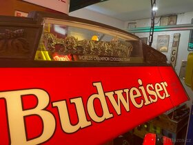 Kulečníkový lustr Budweiser - originál 70/80 léta - 3