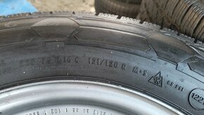 4ks zanovnich zimních pneu Continental 225/75 R16C - 3