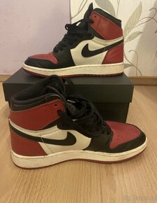 Air jordan high retro bred toe - 3