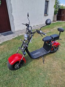 Leramotors Scooters C2 1500W - červená (nová 40km) - 3