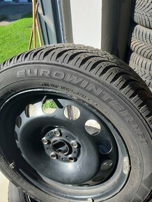 Zimní sada plechových kol ŠKODA Octavia 205/55 R16 - 3