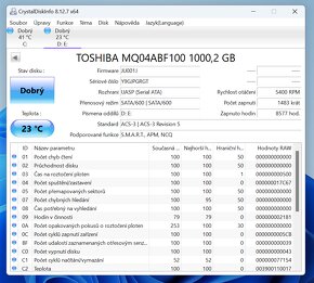 2,5" HDD Toshiba MQ04ABF100 1TB - 3