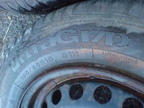 Disky Renault, zimní Goodyear Ultra Frip 7, 195/65/15, 4x - 3