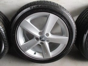 Prodám orig. alu VW 5x100 R16 s letním pneu 215/45/16 - 3