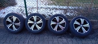 Prodám zánovní 17" sadu letních gum pro MG ZS - 3