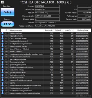 HDD 1TB - bez vad Témeř nepoužitý - 3