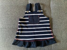 Letní šaty s laclem námořnické 12-24m - 3