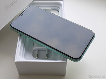 APPLE iPhone 11 128GB Green - ZÁRUKA - 100% BATERIE - 3