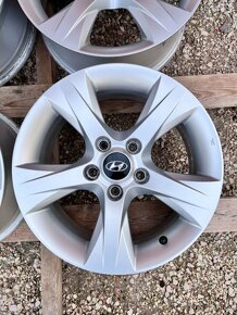 5x114,3 R16 originál alu disky Hyundai i40 - ET 40 - 3