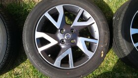 orig.alu kola NISSAN NOTE 16"+letní Bridgest. Turanza195/55/ - 3