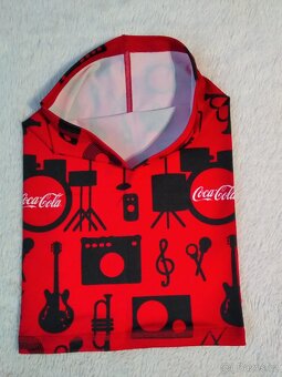 NÁKRČNÍK jednovrstvý, originál Coca Cola - 3